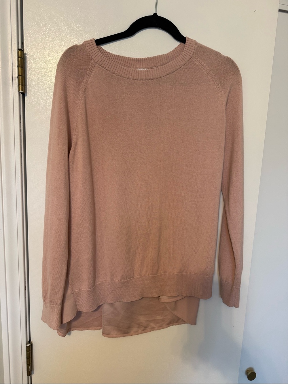 Nordstrom Blush Pink Crewneck Sweater